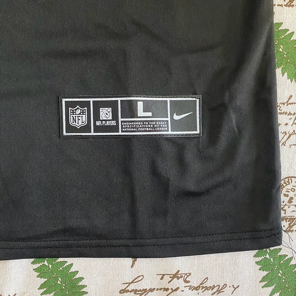 NFL Josh Allen #17 Buffalo Bills Black Reflective Jersey - Picture 6 of 7